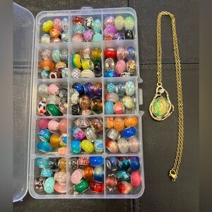 Craft Beads, EUROPEAN CHARMS - LARGE HOLE, Jewelry Supplies, loose bulk beads